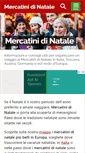 Mobile Screenshot of mercatininatale.com
